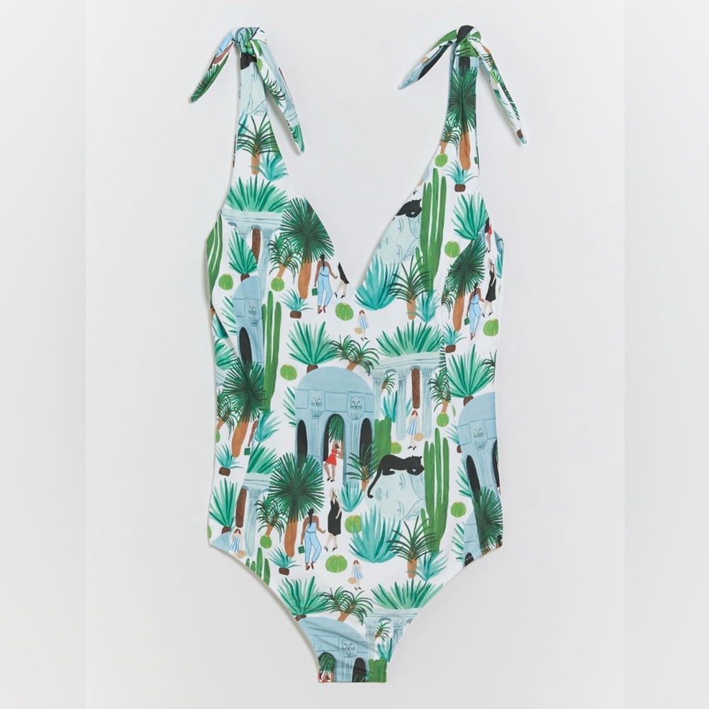 Anthropologie Jungle Party One-Piece
